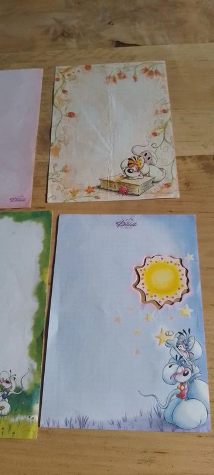 Lot de 10 feuilles Diddl - photo numéro 5