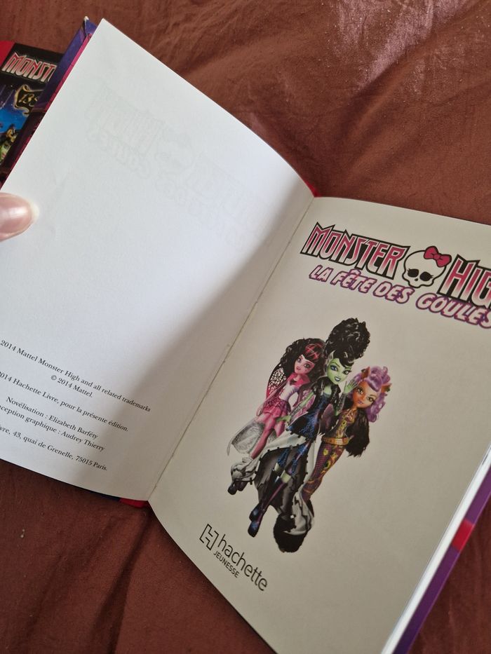 Livre monster high - photo numéro 4
