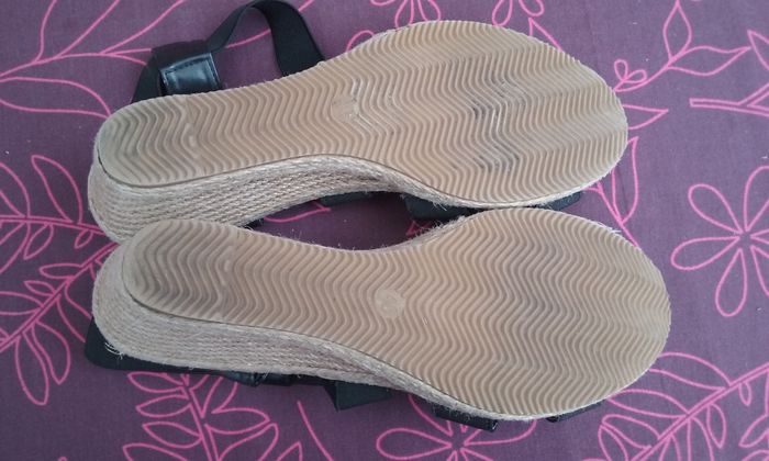 sandales à talon corde femme - photo numéro 4