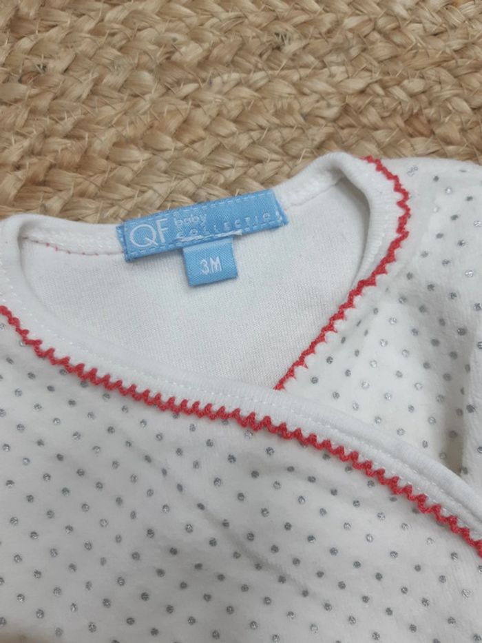 Pull à motif pois TQF 3 mois - photo numéro 3