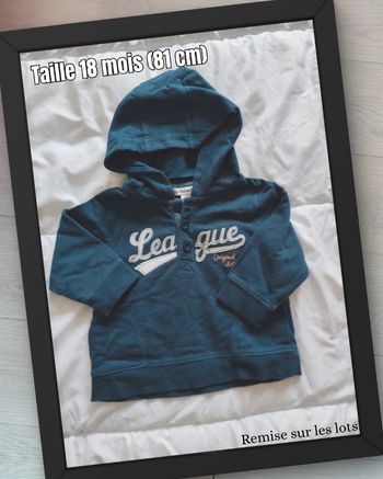 Sweat à capuche 🧸 Vertbaudet 