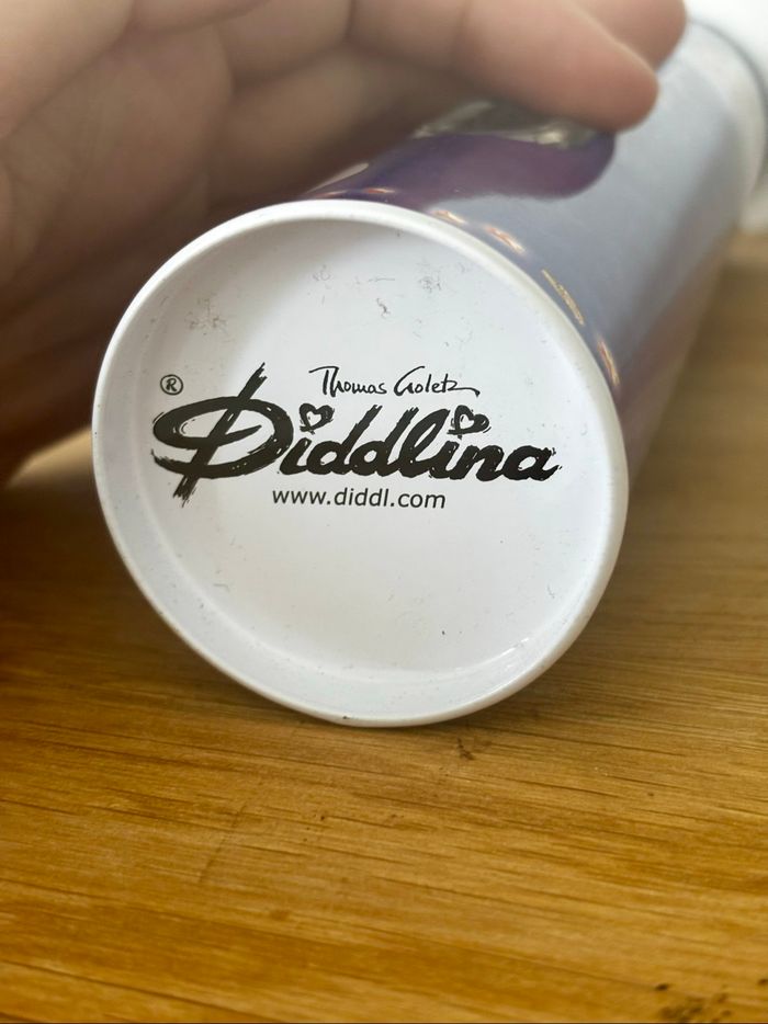 Tirelire Diddl Diddlina bleue - photo numéro 6