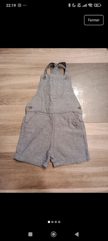 Salopette 3 ans