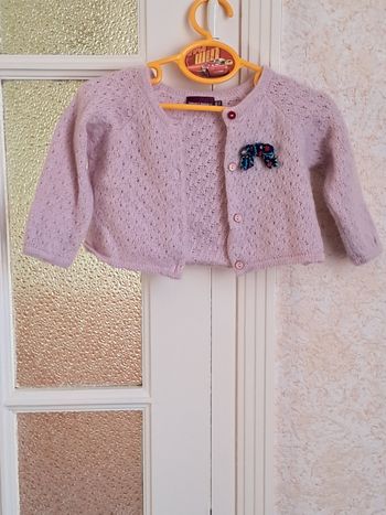 Gilet bébé fille 9 mois