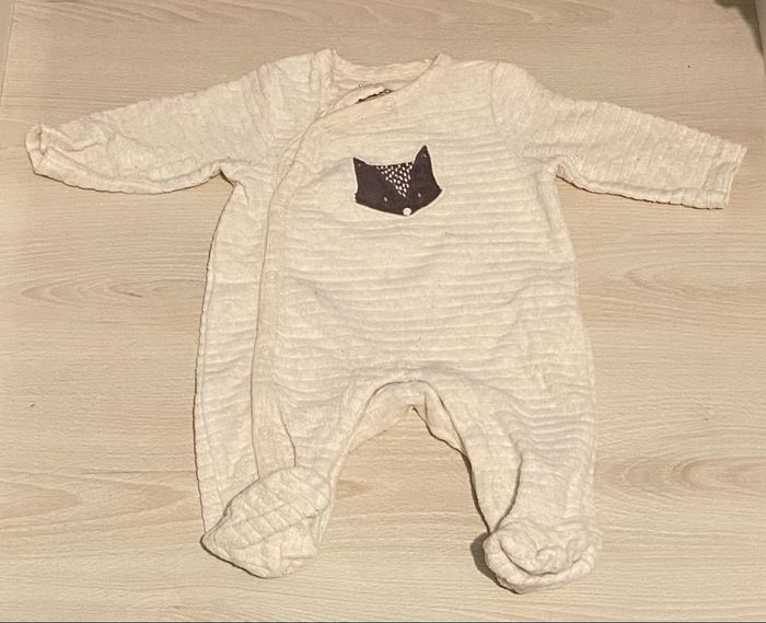 Pyjama velours 1 mois