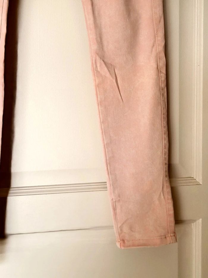 Jean slim rose poudré Only - photo numéro 4