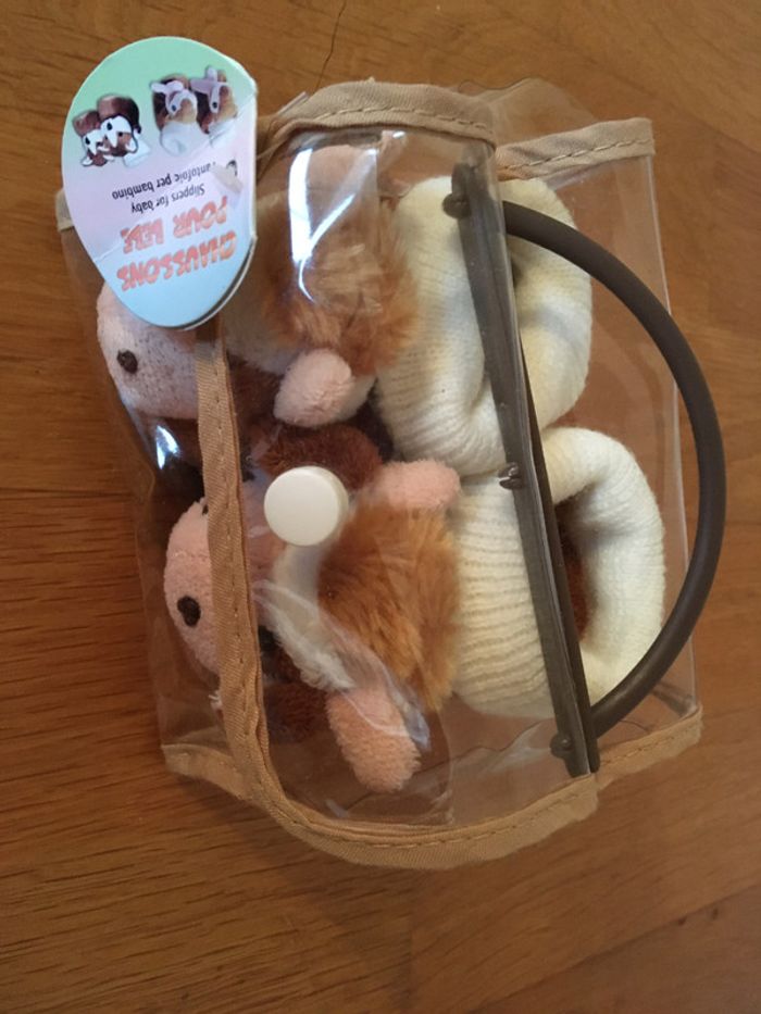 Chaussons bébé vaches mixte neufs - photo numéro 2