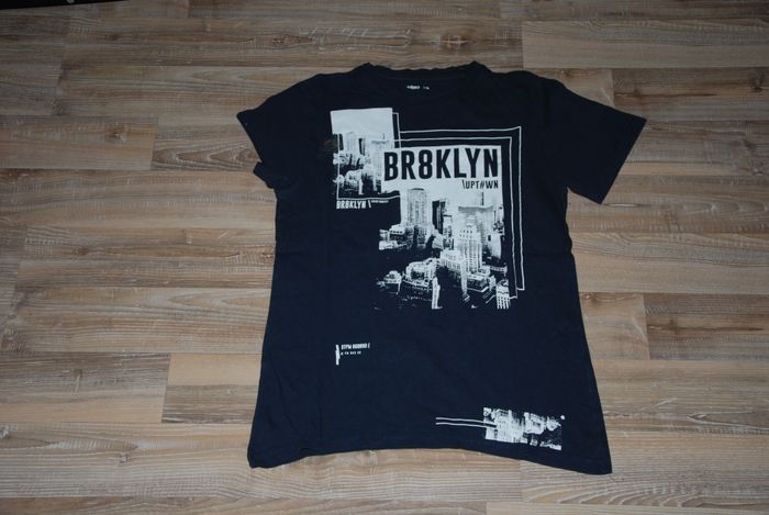 T-shirt coton bleu gemo 14 ans