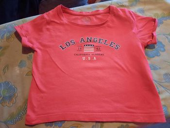Tee shirt manches courtes 3 ans