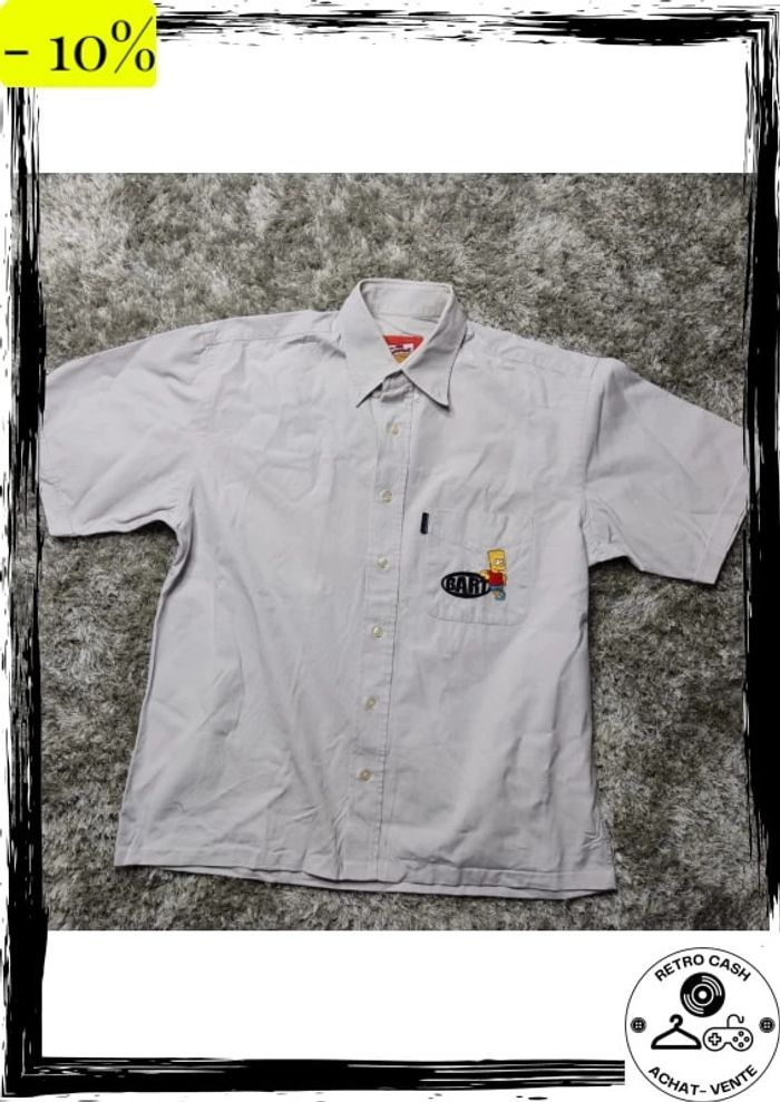 chemise the simpsons 2000 vintage - photo numéro 2