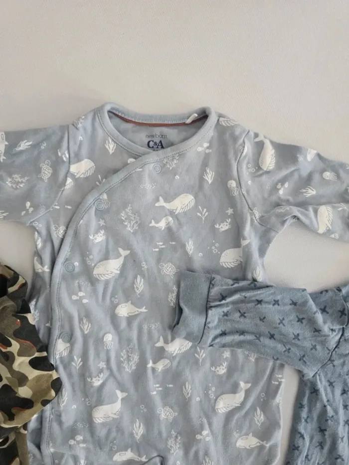 Lot de 4 pyjamas mi saison - photo numéro 3