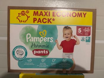 Couches Pampers harmonie pants taille 5