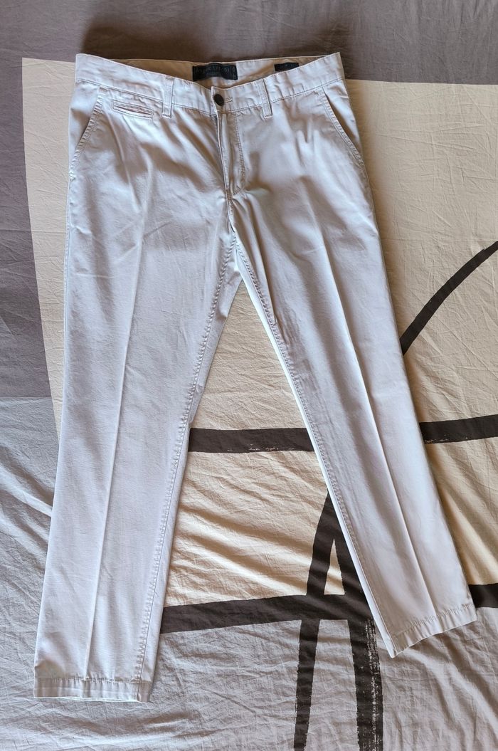 Pantalon slim leg homme