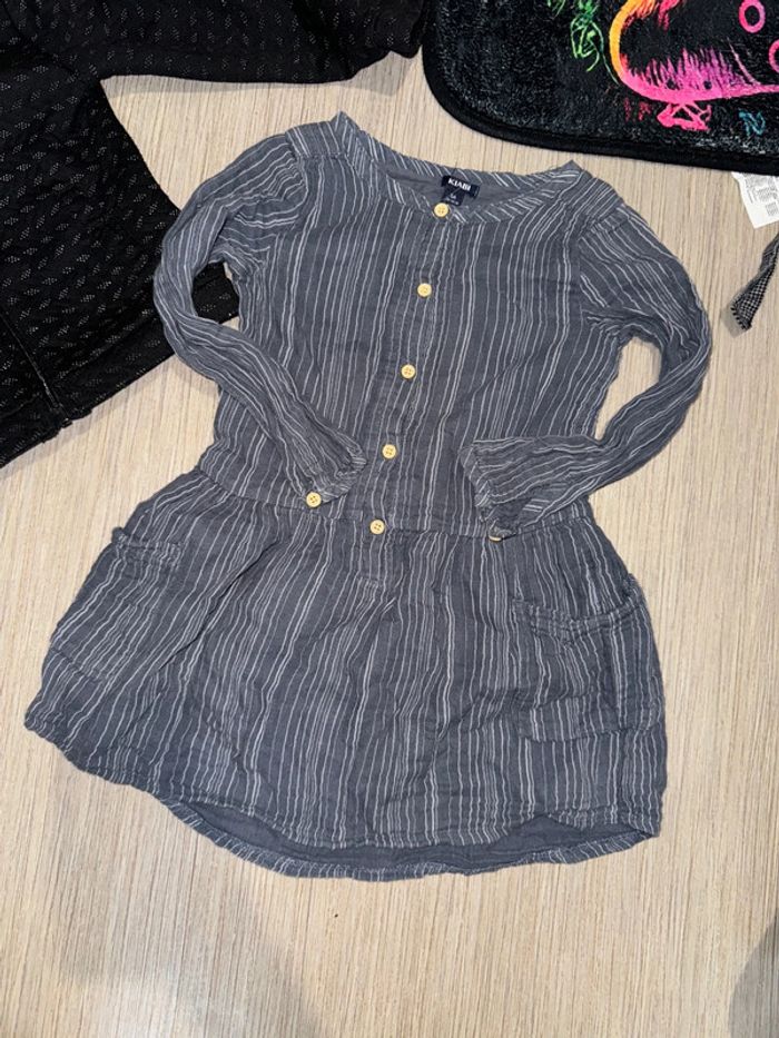 Ensemble robe gilet 5 ans très bon état - photo numéro 6