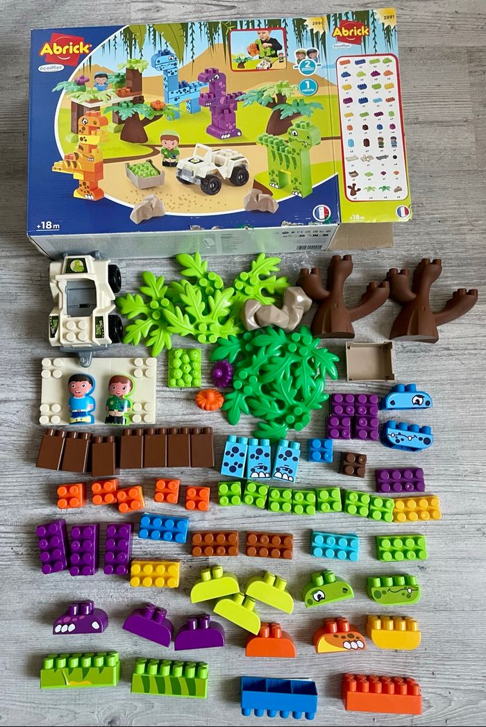 Set dinosaures Abrick - photo numéro 2