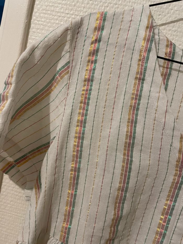 Blouse à rayure - photo numéro 3