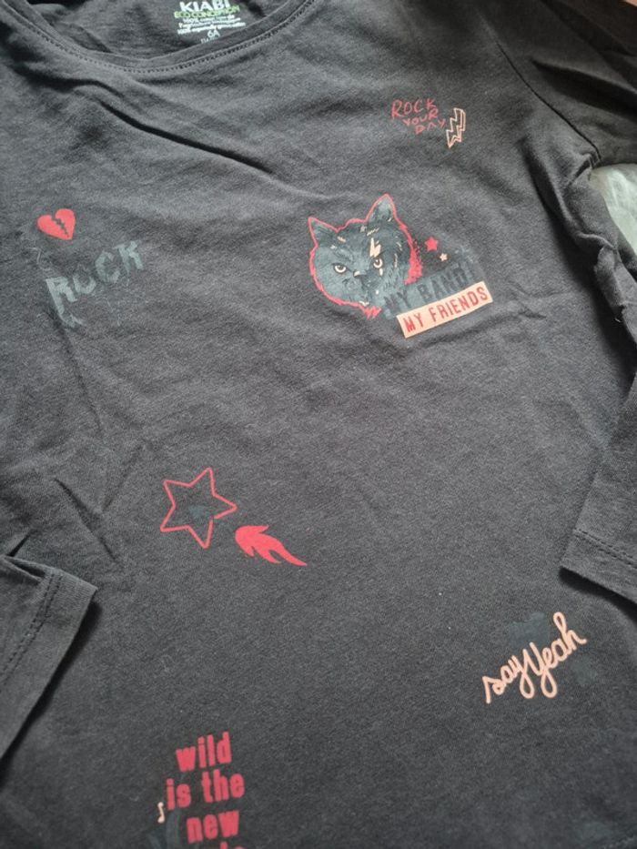 T-shirt manches longues 6ans kiabi - photo numéro 2