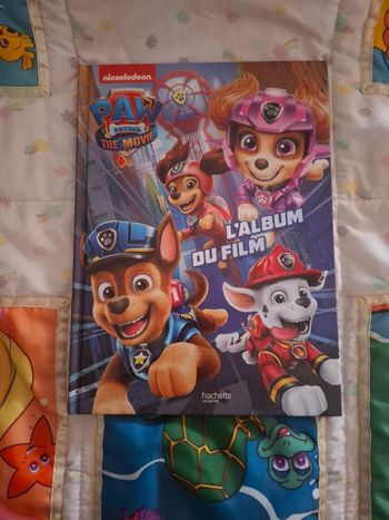 Livre nickelodeon pat patrouille film neuf