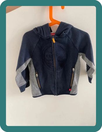 sweat zippé à capuche 3 ans okaidi