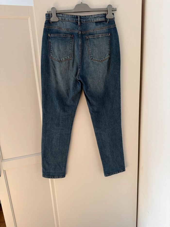 jean taille haute mom Marcel Promod 38 M - photo numéro 4