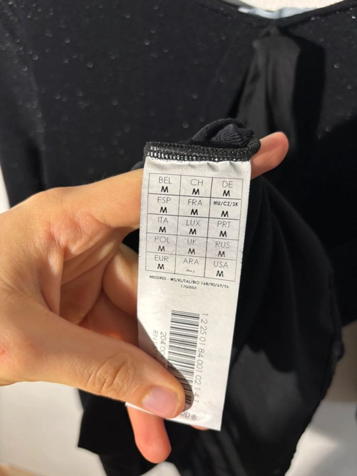 Pull Noir Promod avec Dos Ouvert taille M - photo numéro 5