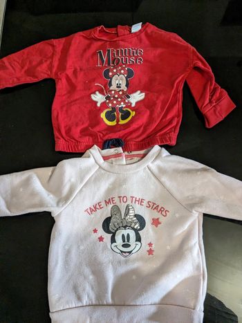 Lot pull Minnie 12mois
