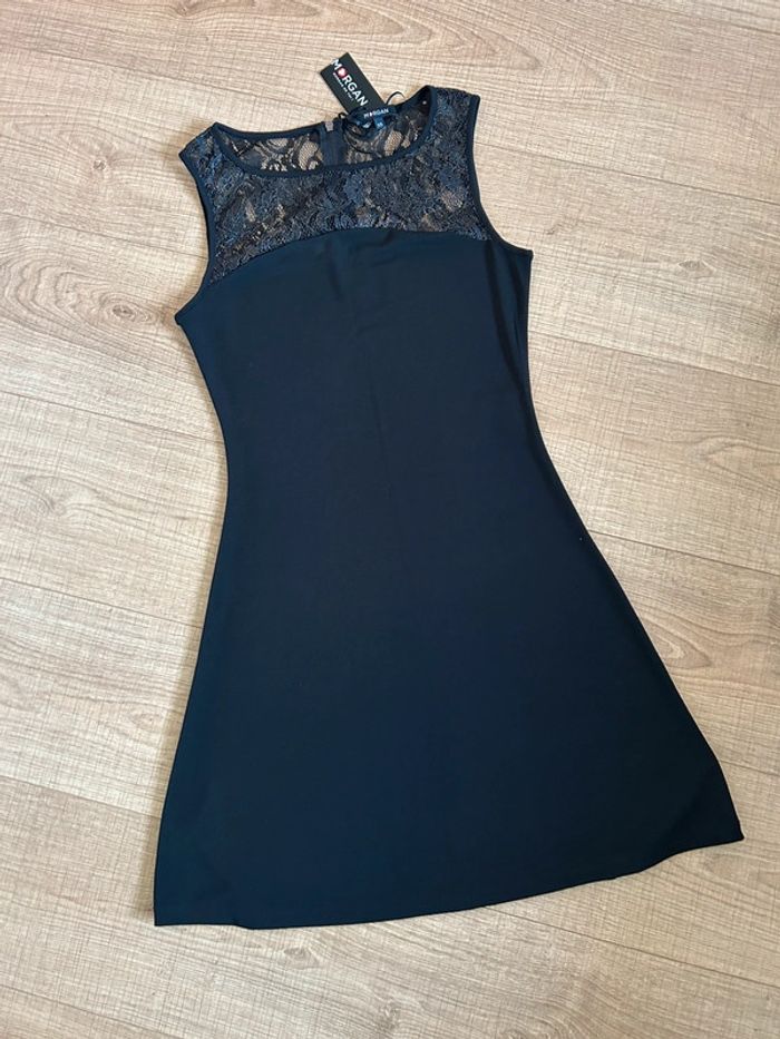 Robe noire neuve sans manches Morgan taille XS - photo numéro 11