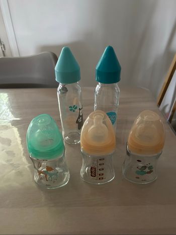 Biberon en verre DBD et Dodie