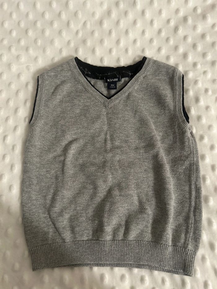 Pull sans manche 18 mois