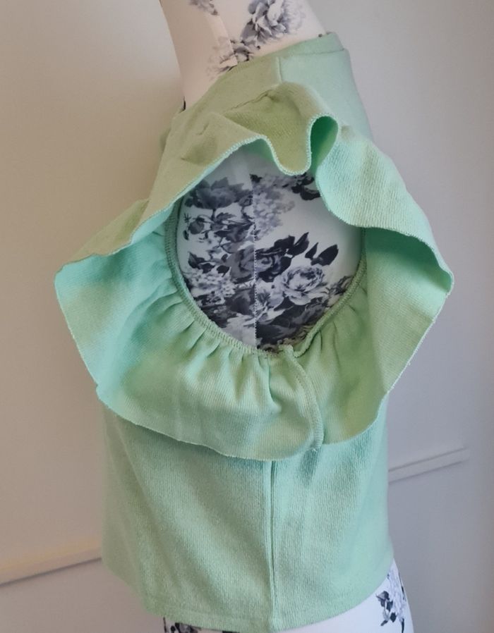 Blouse manches volants