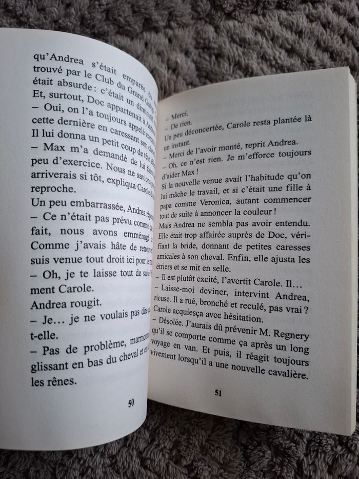 Lot de 2 livres collection Grand Galop de Bonnie Bryant en bon état - photo numéro 4