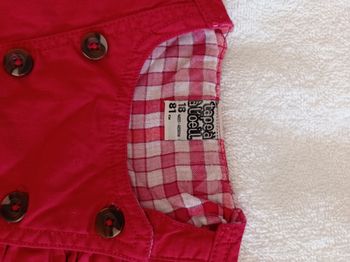 Robe fille marque tape à l'oeil 18 mois 81 cm porter 4 fois