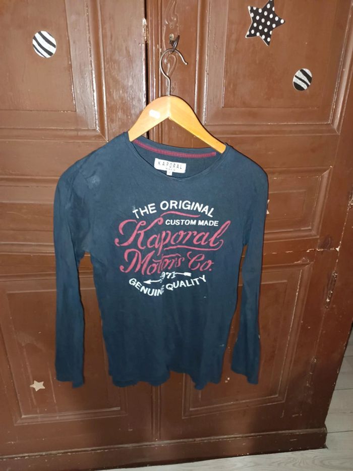 Tee-shirt manche longue 14 ans Kaporal