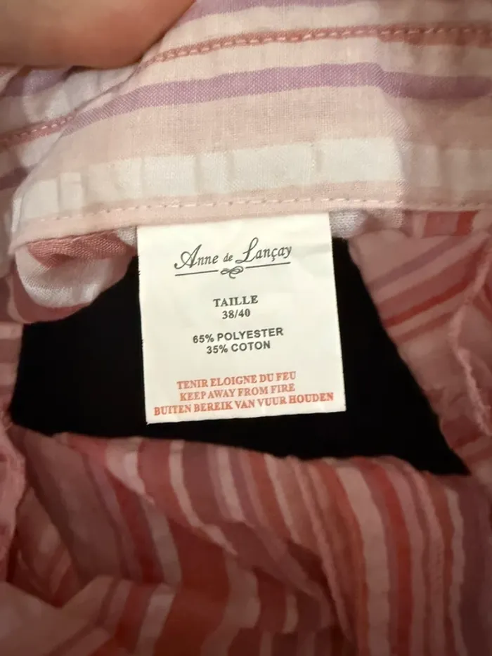 Chemise femme rayée - photo numéro 3