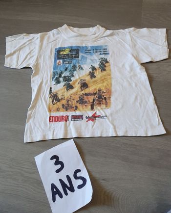 Maillot t-shirt 3ans garçon