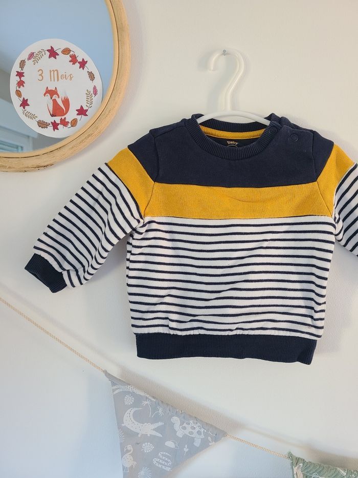 Lot pull taille 3 mois - photo numéro 3