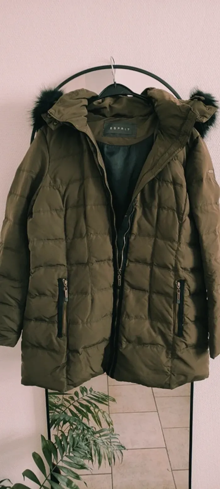 Doudoune manteau Esprit femme duvet et plumes 46 - photo numéro 4