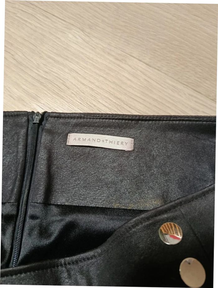 Jupe portefeuille doublée T40 Armand Thierry - photo numéro 4