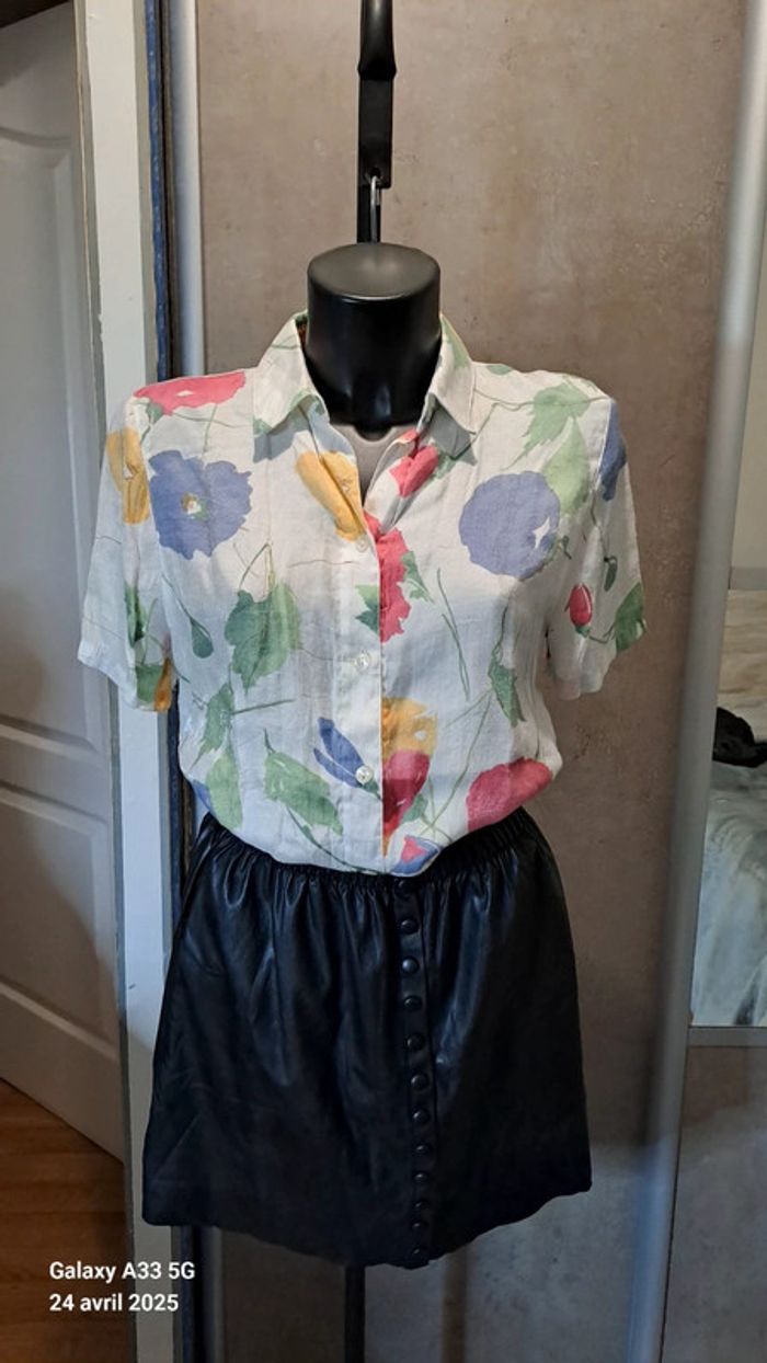 Chemise fleurie 38/40 - photo numéro 7