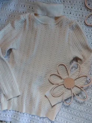 Pull col roulé 5-6 ans