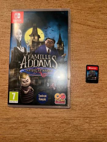 La famille addams la panique au manoir jeu Nintendo swifch