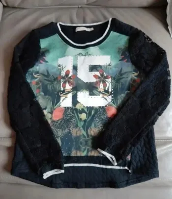 Sweat multi matières