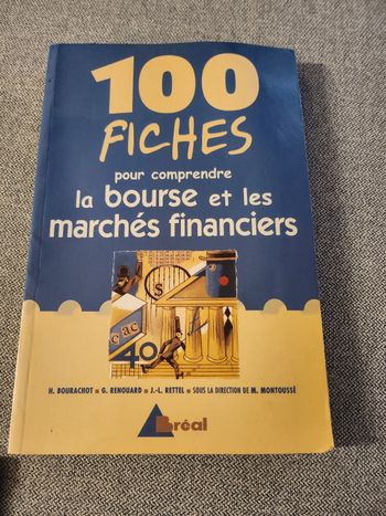 Livre 100 fiches pour comprendre la bourse et les marchés financiers