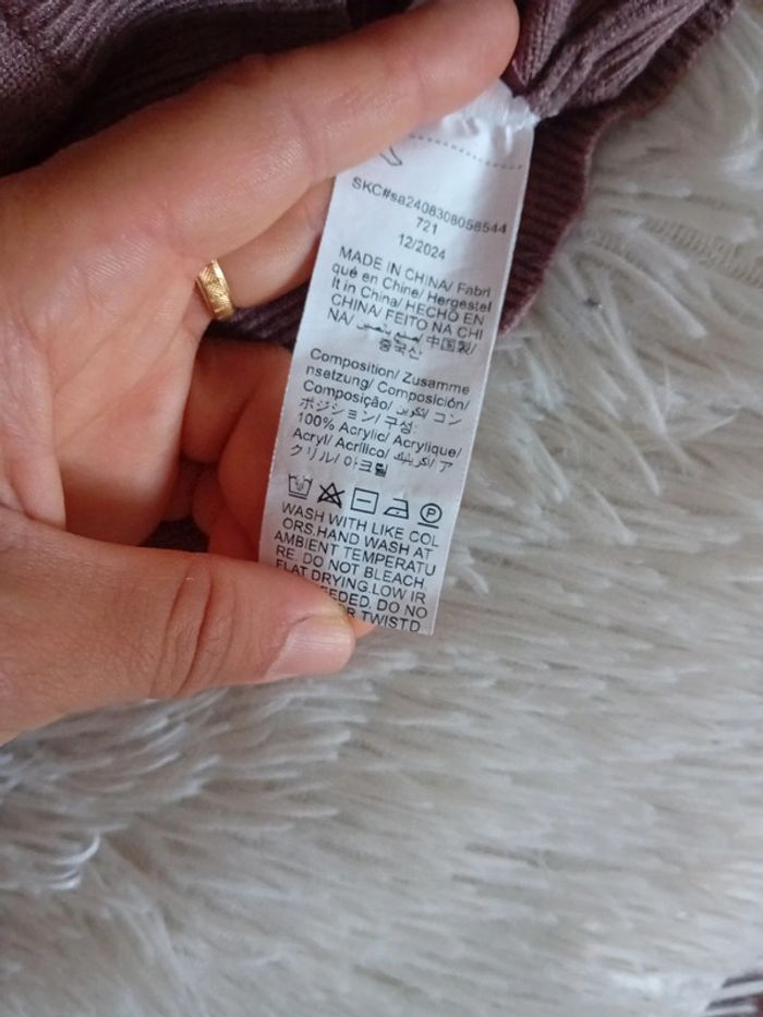 Pull à col claudine 3mois 🩷🌸 - photo numéro 2