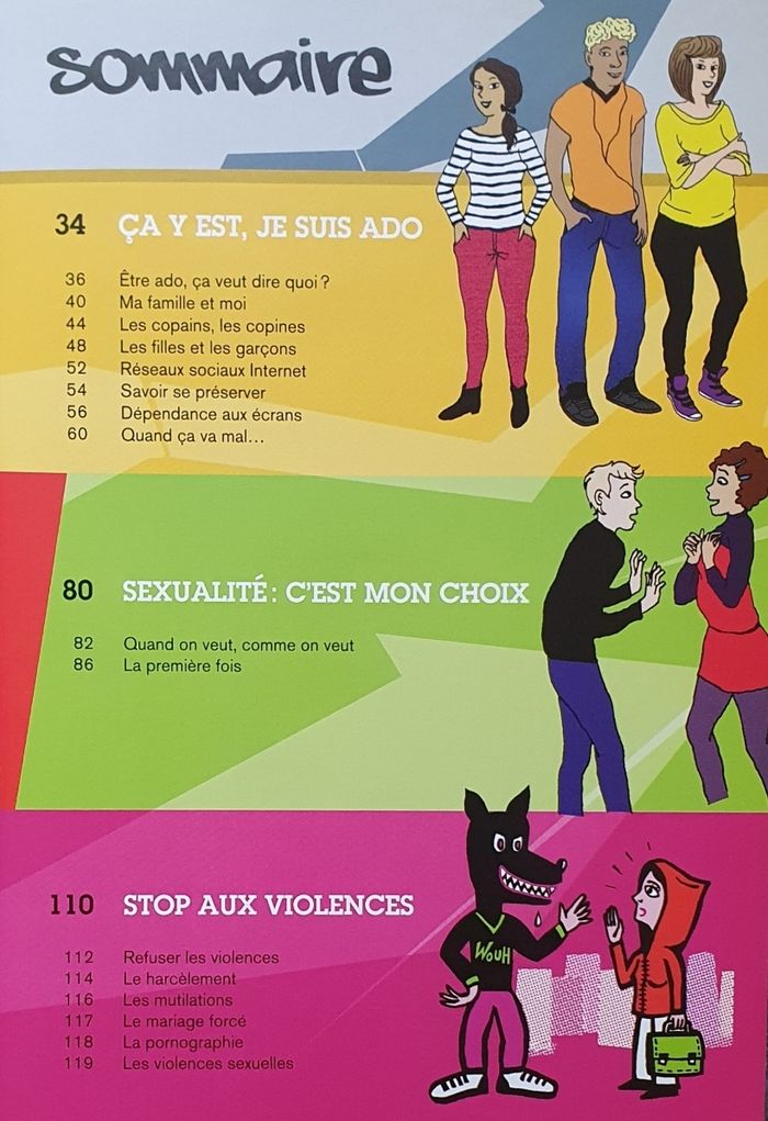 Livre documentaire illustré "Ado, ça veut dire quoi ?" (12-15 ans) / Au Diable Vauvert - photo numéro 4