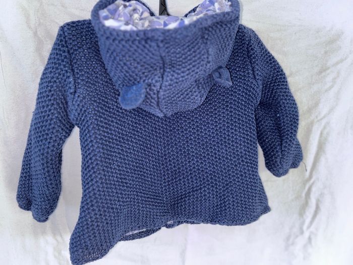 Veste laine bleu marine, Du pareil au même, 2 ans - photo numéro 5