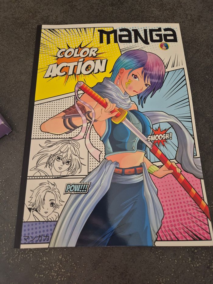 Ensemble feutre Coloriage manga - photo numéro 2