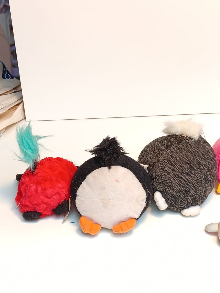 Lot 7 figurines peluche vintage furby taille 11cm pour la plus grande  (2) - photo numéro 6