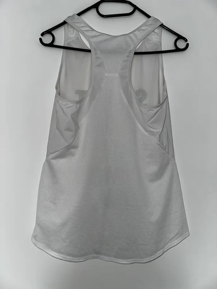 Débardeur de sport blanc - photo numéro 4