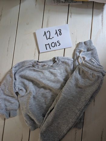 Survêtement jogging bébé garçon 12/18 mois